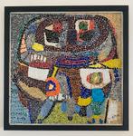 Karel appel mozaik, Antiek en Kunst, Kunst | Litho's en Zeefdrukken, Ophalen