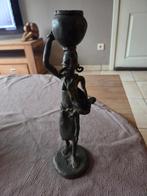 Brons beeldje derme morou 26 cm bp 5075, Antiek en Kunst, Ophalen, Brons