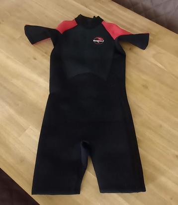 Neopreen surfpakje, maat 134/140, Enlèvement, Utilisé, Enfant