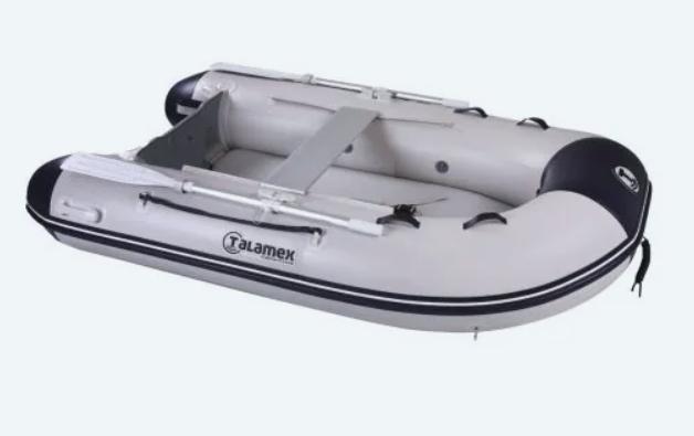 NIEUW talamex 250 met mercury 4pk, Watersport en Boten, Rubberboten, Nieuw, Overige merken, Airdeck, Minder dan 70 pk, Benzine