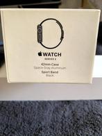 Apple Watch Series 2 42 mm in nieuwstaat, Handtassen en Accessoires, Smartwatches, Ophalen, Conditie, Zo goed als nieuw, Zwart