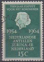 NEDERLANDSE ANTILLEN - 10 jaar statuut Koninkrijk, Ophalen of Verzenden, Gestempeld