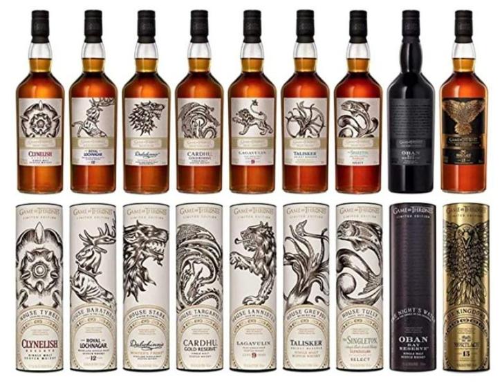 Game of Thrones Single Malt Whisky / Set of 9, Verzamelen, Wijnen, Nieuw, Overige typen, Overige gebieden, Vol, Ophalen of Verzenden