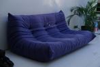 Vintage Togo Ligne Roset — stone-washed blauw, Ophalen, Gebruikt, 150 tot 200 cm, Vintage