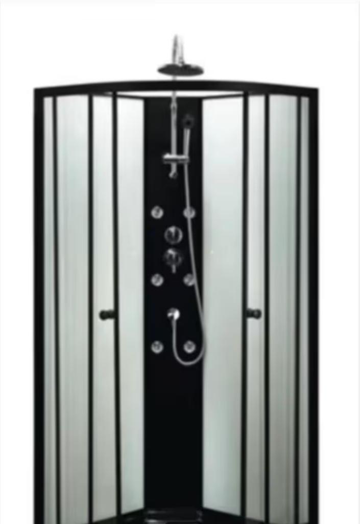 Douchecabine ONYX, Bricolage & Construction, Sanitaire, Utilisé, Douche, Verre, Enlèvement