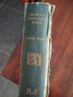Modern woordenboek M-Z 1938, Antiek en Kunst, Ophalen