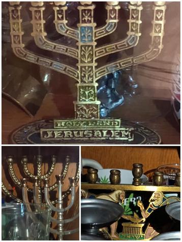 ✓ Set Oud VINTAGE Judaica-Voorwerpen etc beschikbaar voor biedingen
