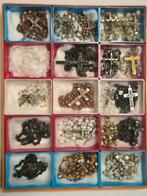 Antieke collectie rozenkrans/ paternosters., Ophalen
