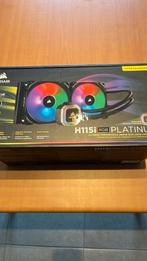 AIO Corsair H115i rgb platinum 280mm, Computers en Software, Ophalen, Gebruikt, Waterkoeling