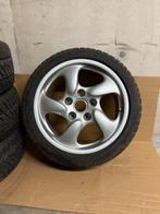 Porsche 986 velgen 17 inch met sneeuwbanden, Ophalen, Gebruikt, Banden en Velgen, 17 inch