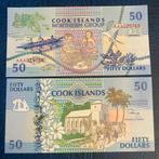 Cook Islands - 50 Dollars 1992 - Pick 10 - UNC, Timbres & Monnaies, Billets de banque | Océanie, Enlèvement ou Envoi, Billets en vrac