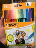 Feutres BIC – 12 couleurs (23 boîtes disponibles, neufs), Ophalen of Verzenden, Nieuw