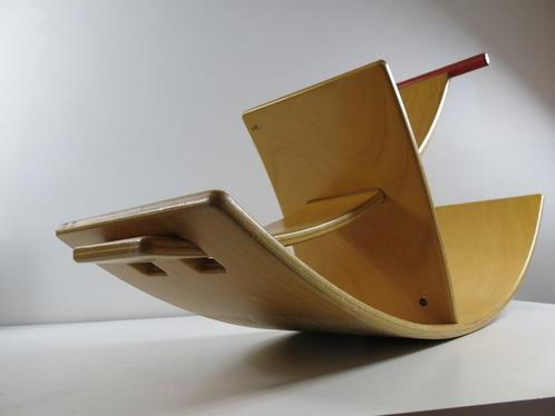 Wolfgang Rebentisch schommelpaard Hippo houtenspeelgoed, Antiek en Kunst, Kunst | Designobjecten, Ophalen of Verzenden