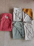 5 Baby handdoeken met kap / badcapes, Ophalen, Gebruikt