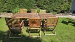 tuintafel, Tuin en Terras, Ophalen, Gebruikt, Rechthoekig, Hout