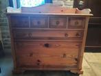 Commode kast met laden, Ophalen, Zo goed als nieuw, Grenenhout, Antiek