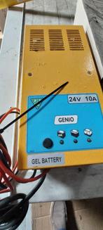 gel accu batterij oplader genio, Ophalen of Verzenden, Zo goed als nieuw