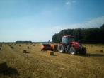Kleine balen stro af veld, Ophalen