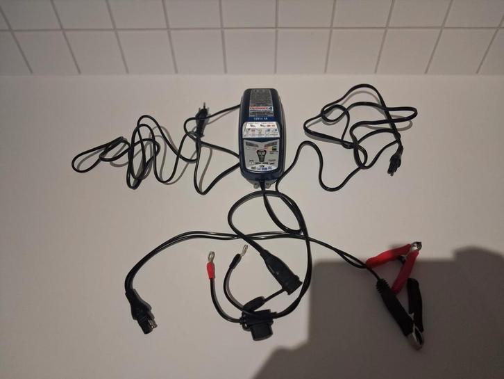 Optimate 4 acculader moto IDEAAL VOOR DE WINTER, Motoren, Overige Motoren, Ophalen of Verzenden