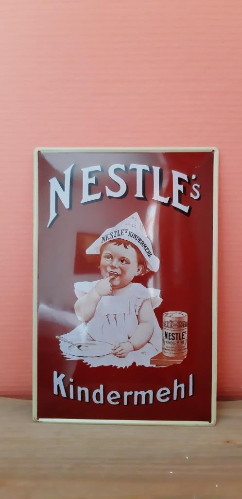 Reclamebord Nestle's, Verzamelen, Merken en Reclamevoorwerpen, Nieuw, Reclamebord, Ophalen of Verzenden
