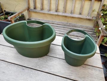 2x Regenpijp bloempot Sunware prijs/set. beschikbaar voor biedingen