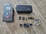 Gopro Hero 9 Black + 3 batteries + caisson etanche, Ophalen, Zo goed als nieuw