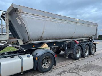 Meiller 3-AXLES TIPPER INSULATED / ISOLEE - ASPHALT / ASFALT, Autos, Achat, Entreprise, Autres carburants, Autres couleurs