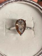 Prachtige zilver ring met kleurveranderde zultaniet ( 17,15), Bijoux, Sacs & Beauté, Bagues, Avec pierre précieuse, Argent, Femme