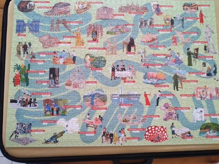 puzzle 1000 pièces - L'histoire de l'Art en 1000 pièces, Hobby & Loisirs créatifs, Sport cérébral & Puzzles, Comme neuf, Puzzle