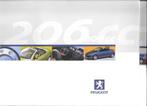 PEUGEOT 206 CC,  luxe-persdossier, Ophalen of Verzenden, Zo goed als nieuw, Peugeot