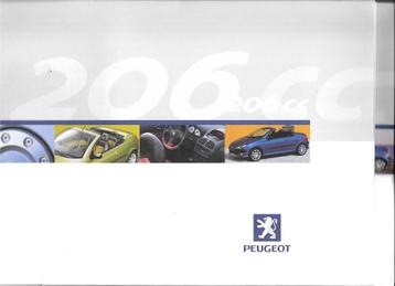 PEUGEOT 206 CC,  luxe-persdossier beschikbaar voor biedingen
