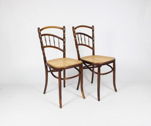 bentwood stoelen Cambier +/- 1900, Antiek en Kunst, Antiek | Meubels | Stoelen en Sofa's, Ophalen