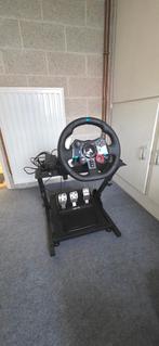 Logitech G29 + pedals  + support of the wheel- PS4/PS5/PC, Ophalen, Zo goed als nieuw