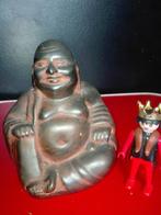 287) De Lachende Boeddha ( albacete graueff ), Antiquités & Art, Art | Sculptures & Bois, Enlèvement ou Envoi