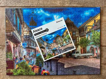 Amazqi puzzel “Alsace” 1000 stukjes beschikbaar voor biedingen