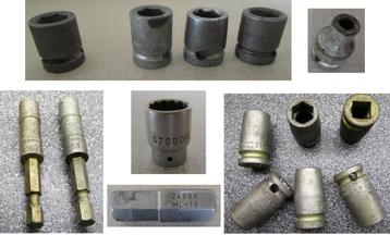 BELZER BAHCO slagdoppen, bitdophouders, slagbits ... beschikbaar voor biedingen