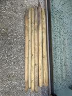 houten palen, Ophalen, Gebruikt, Palen, Hardhout
