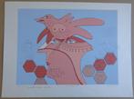 WALTER DE RYCKE / VROUWVOGELGEDACHTE / ZEEFDRUK / 56x76cm, Antiek en Kunst, Verzenden