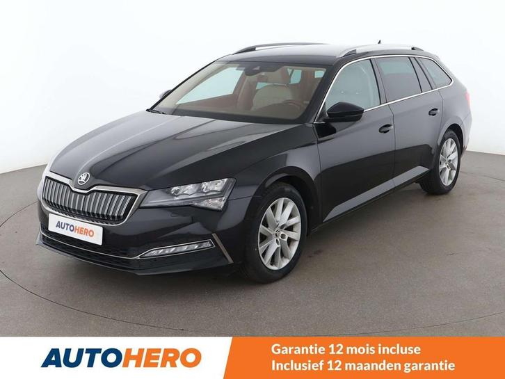 Skoda Superb 1.4 Plug-in Hybrid Style iV (bj 2020), Auto's, Skoda, Te koop, Superb, ABS, Achteruitrijcamera, Adaptive Cruise Control