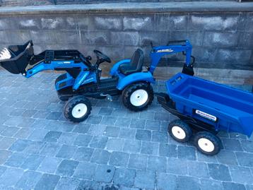Tractor falk new holland, Enlèvement, Comme neuf