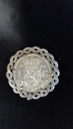 Zilveren munt uit 1966, Postzegels en Munten, Munten | Nederland, Zilver, 1 gulden, Ophalen of Verzenden, Koningin Juliana