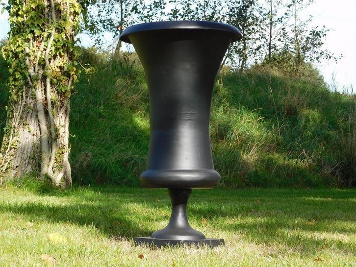 grote zwarte vaas, Huis en Inrichting, Woonaccessoires | Vazen, Nieuw, Zwart, Ophalen of Verzenden