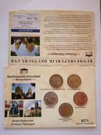 Herdenenkingsmedaille set Thuringen Duitsland, Verzenden, Brons