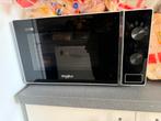 whirlpool microgolf zwart/wit, Elektronische apparatuur, Microgolfovens, Microgolfoven, 60 cm of meer, Ophalen of Verzenden, Zo goed als nieuw