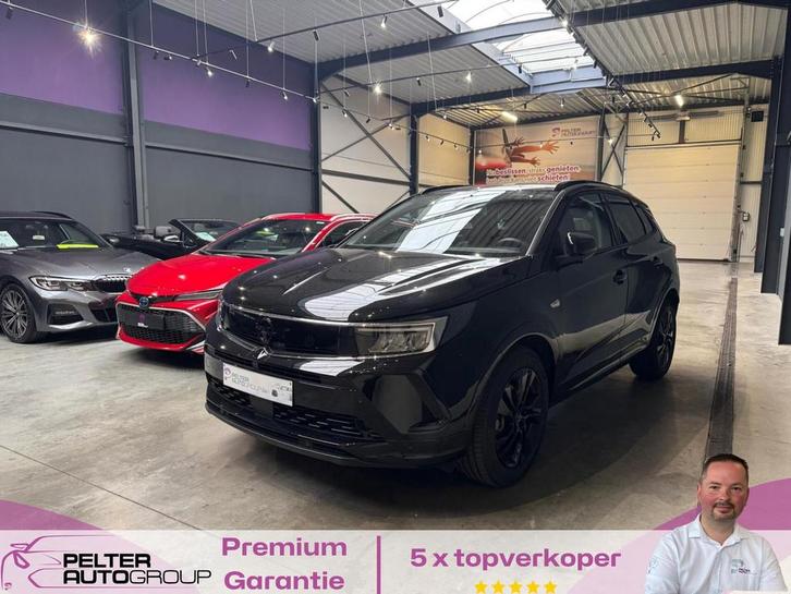 Opel Grandland 1.2 Turbo GS-Line NEW model, camera, half Le, Auto's, Opel, Bedrijf, Grandland, ABS, Airbags, Airconditioning, Android Auto