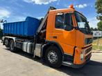 Volvo FM9-300 6x2 HOOKLIFT + HIAB 122 B-2 CL + ROTATOR - LIF, Auto's, Vrachtwagens, Euro 5, Bedrijf, 2 deurs, Volvo