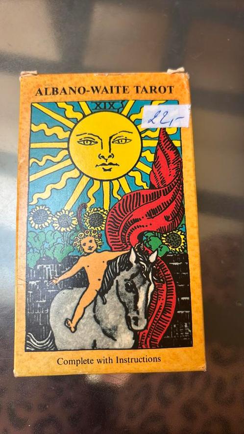 Albano-waite tarot, Boeken, Esoterie en Spiritualiteit, Zo goed als nieuw, Ophalen of Verzenden