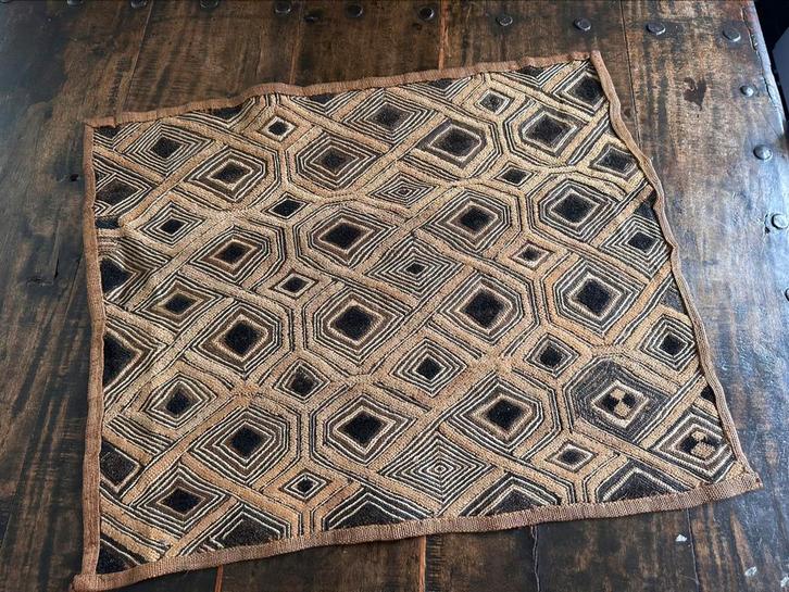 Kuba Bwinn Raffiaweefkunst 5 stuks Congo Kasai pré 1950, Antiek en Kunst, Kunst | Niet-Westerse kunst, Verzenden