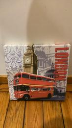 Cadre décoratif bus Londres, Maison & Meubles, Comme neuf, Bois, Moins de 50 cm, Moins de 50 cm