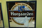 Spiegel Hoegaarden wit bier - Rob Otten brussel 1990, Overige merken, Reclamebord, Plaat of Schild, Gebruikt, Ophalen